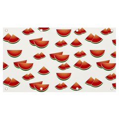 Summer Watermelon Pattern Banner And Sign 7  X 4  by Dutashop