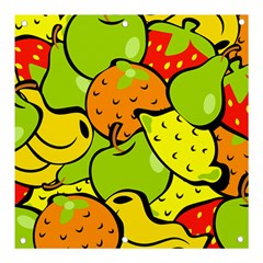 Fruit Food Wallpaper Banner And Sign 3  X 3  by Dutashop