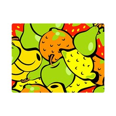 Fruit Food Wallpaper Premium Plush Fleece Blanket (mini) by Dutashop