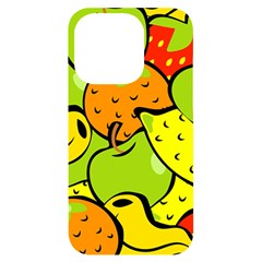 Fruit Food Wallpaper Iphone 14 Pro Black Uv Print Case by Dutashop