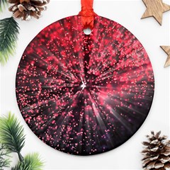 Abstract Background Wallpaper Round Ornament (two Sides)