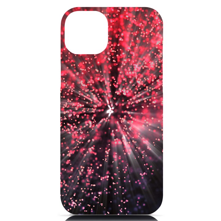 Abstract Background Wallpaper iPhone 14 Plus Black UV Print Case