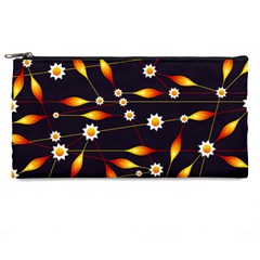 Flower Buds Floral Background Pencil Case by Bajindul