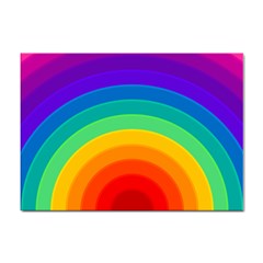 Rainbow Background Colorful Sticker A4 (100 Pack) by Bajindul