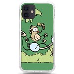 Ostrich Jungle Monkey Plants iPhone 12 mini TPU UV Print Case	 Front