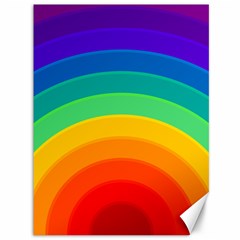 Rainbow Background Colorful Canvas 36  X 48  by Bajindul