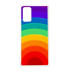 Rainbow Background Colorful Samsung Galaxy Note 20 Tpu Uv Case