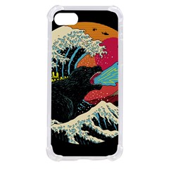 Retro Wave Kaiju Godzilla Japanese Pop Art Style Iphone Se