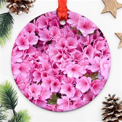 Beautiful Tree Flowers Ornament (round) by 1212