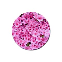 Beautiful Tree Flowers Rubber Coaster (round) by 1212