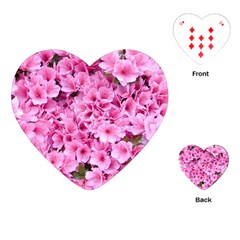 Beautiful Tree Flowers Playing Cards Single Design (heart)