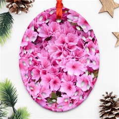 Beautiful Tree Flowers Ornament (oval Filigree)