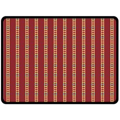 Pattern Background Red Stripes Two Sides Fleece Blanket (large) by Amaryn4rt