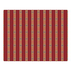 Pattern Background Red Stripes Two Sides Premium Plush Fleece Blanket (large) by Amaryn4rt