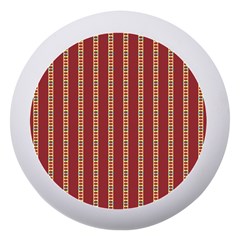 Pattern Background Red Stripes Dento Box With Mirror