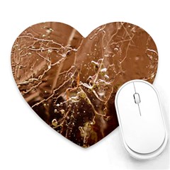 Stainless Structure Collection Heart Mousepad by Amaryn4rt