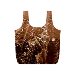 Ice Iced Structure Frozen Frost Full Print Recycle Bag (s) by Amaryn4rt