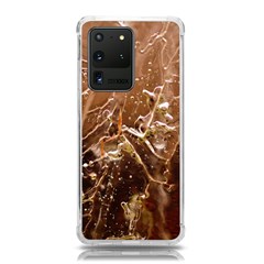 Ice Iced Structure Frozen Frost Samsung Galaxy S20 Ultra 6 9 Inch Tpu Uv Case by Amaryn4rt