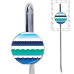 Water Border Water Waves Ocean Sea Book Mark Front