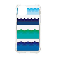 Water Border Water Waves Ocean Sea Iphone 11 Pro 5 8 Inch Tpu Uv Print Case by Amaryn4rt