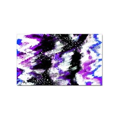 Abstract Canvas Acrylic Digital Design Sticker Rectangular (10 Pack) by Amaryn4rt