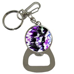 Abstract Canvas Acrylic Digital Design Bottle Opener Key Chain