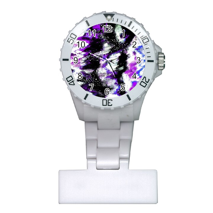 Abstract Canvas Acrylic Digital Design Plastic Nurses Watch