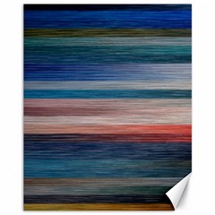 Background Horizontal Lines Canvas 11  X 14  by Amaryn4rt