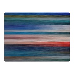 Background Horizontal Lines Two Sides Premium Plush Fleece Blanket (mini) by Amaryn4rt