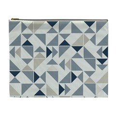 Geometric Triangle Modern Mosaic Cosmetic Bag (xl) by Amaryn4rt