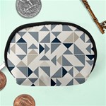 Geometric Triangle Modern Mosaic Accessory Pouch (Medium) Back