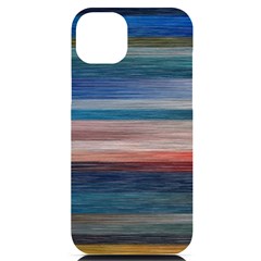 Background Horizontal Lines Iphone 14 Plus Black Uv Print Case by Amaryn4rt