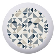 Geometric Triangle Modern Mosaic Dento Box With Mirror by Amaryn4rt