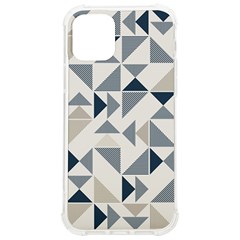 Geometric Triangle Modern Mosaic Iphone 12/12 Pro Tpu Uv Print Case by Amaryn4rt