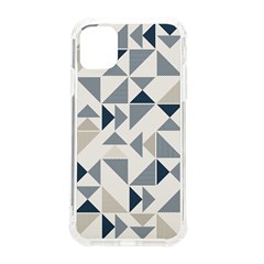 Geometric Triangle Modern Mosaic Iphone 11 Tpu Uv Print Case by Amaryn4rt