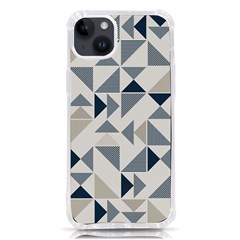 Geometric Triangle Modern Mosaic Iphone 14 Plus Tpu Uv Print Case by Amaryn4rt