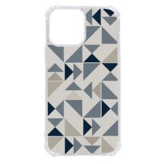 Geometric Triangle Modern Mosaic Iphone 13 Pro Max Tpu Uv Print Case by Amaryn4rt