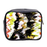 Canvas Acrylic Digital Design Art Mini Toiletries Bag (Two Sides) Back