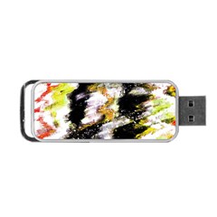 Canvas Acrylic Digital Design Art Portable Usb Flash (two Sides) by Amaryn4rt