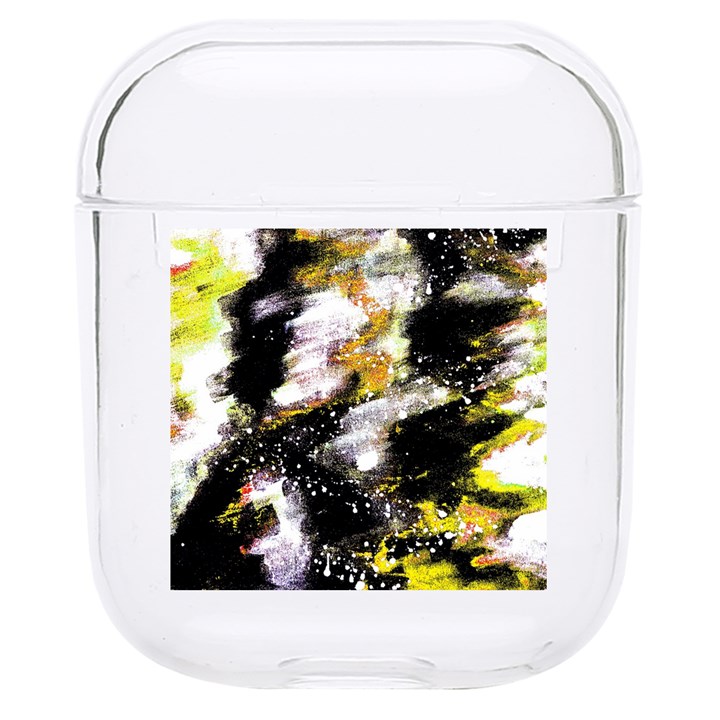 Canvas Acrylic Digital Design Art Hard PC AirPods 1/2 Case