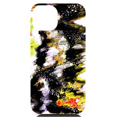 Canvas Acrylic Digital Design Art Iphone 14 Black Uv Print Case by Amaryn4rt