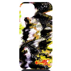 Canvas Acrylic Digital Design Art Iphone 14 Plus Black Uv Print Case by Amaryn4rt