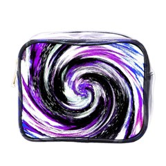 Canvas Acrylic Digital Design Mini Toiletries Bag (one Side) by Amaryn4rt