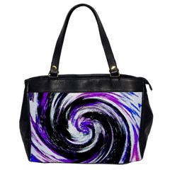 Canvas Acrylic Digital Design Oversize Office Handbag by Amaryn4rt