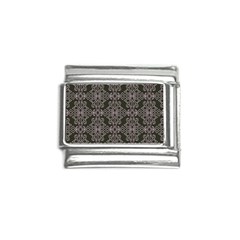 Line Geometry Pattern Geometric Italian Charm (9mm) by Amaryn4rt