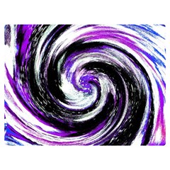 Canvas Acrylic Digital Design Two Sides Premium Plush Fleece Blanket (extra Small) by Amaryn4rt