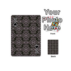 Line Geometry Pattern Geometric Playing Cards 54 Designs (mini)