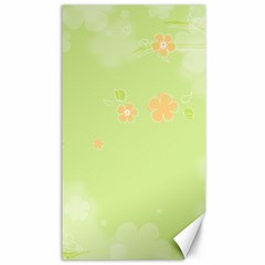 Aniseed Green Vintage Background Canvas 40  X 72  by Amaryn4rt