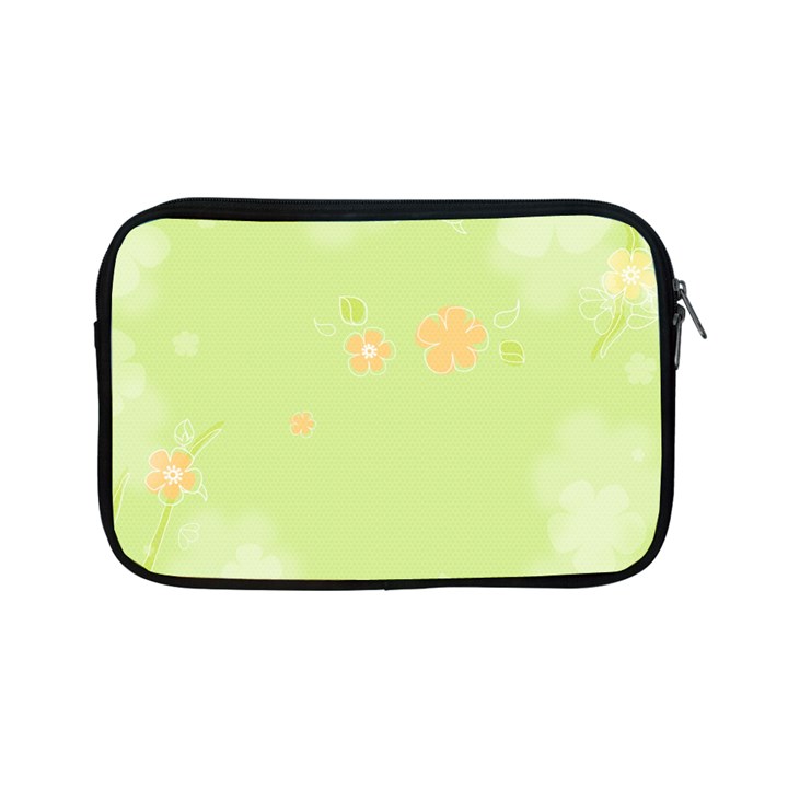 Aniseed Green Vintage Background Apple iPad Mini Zipper Cases