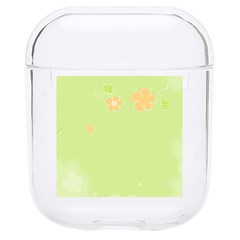 Aniseed Green Vintage Background Hard Pc Airpods 1/2 Case